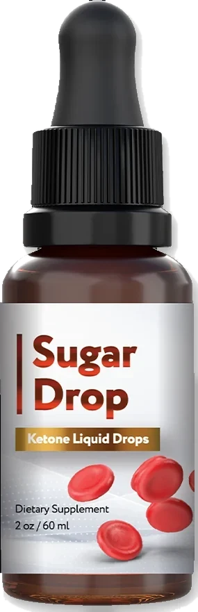 Sugar Drop single bottle of blood sugar support liquid drops, 2 oz