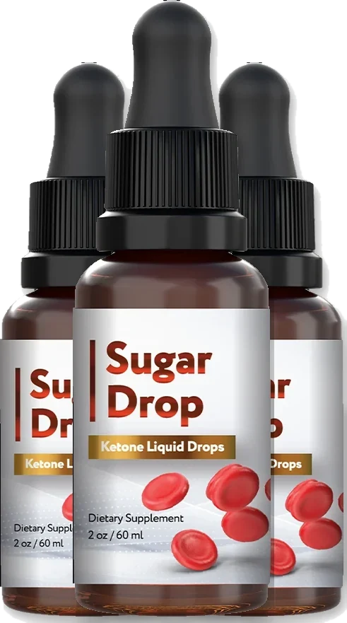 Sugar Drop three-bottle supply of blood sugar support liquid drops