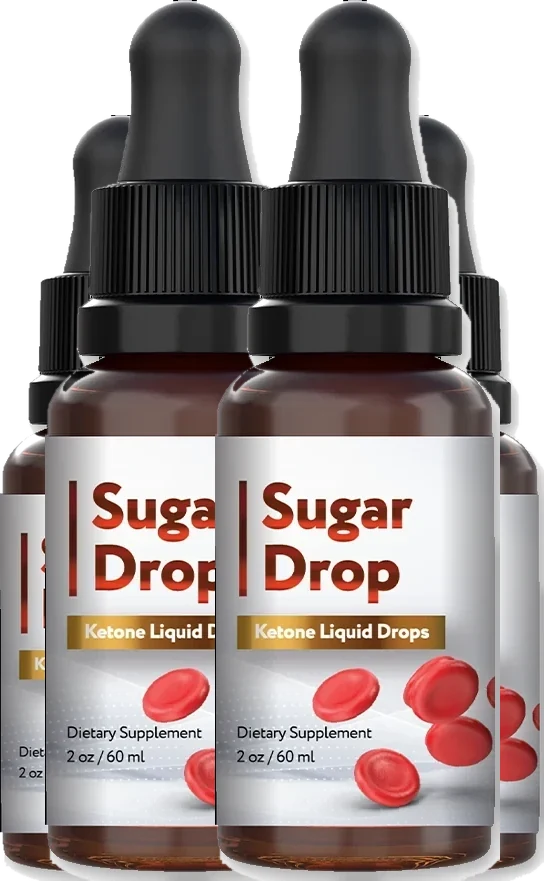 Sugar Drop 4-bottle bundle of blood sugar support liquid drops